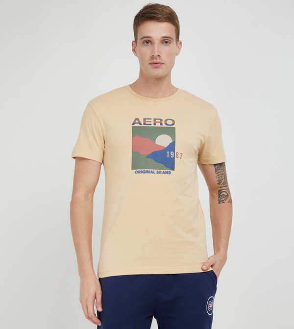 Aero Men's Graphic Print T-Shirt