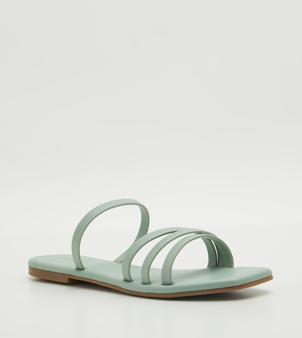 Strappy Flat Sandals
