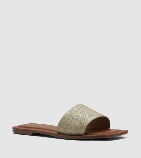 Glitter slide clearance sandals