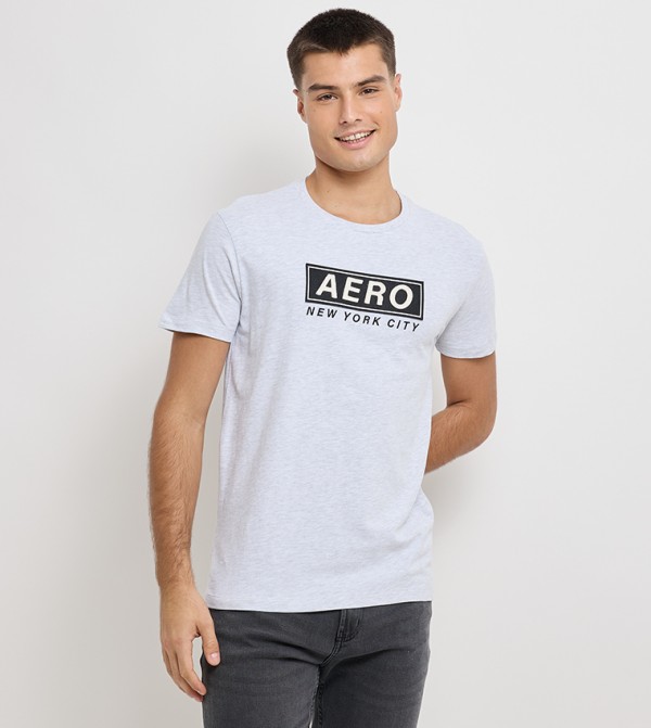 Aero Men's Logo Printed  T-Shirt