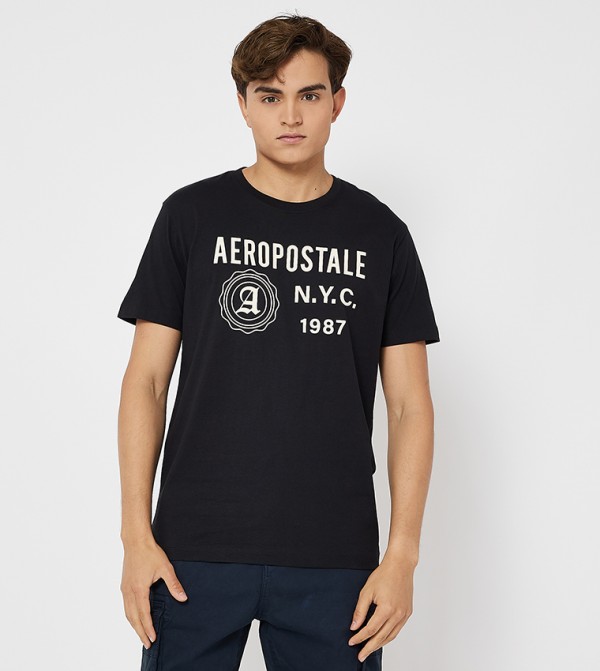 Aero Men's Logo Printed T-Shirt