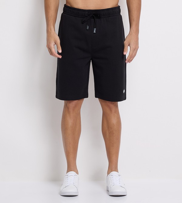 Aero Men's Elastic Waist Knitted Shorts