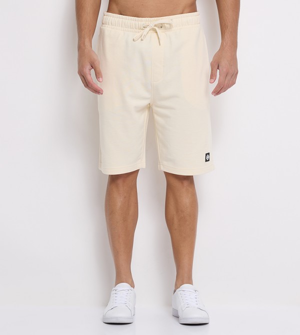 Aero Men's Elastic Waist Knitted Shorts