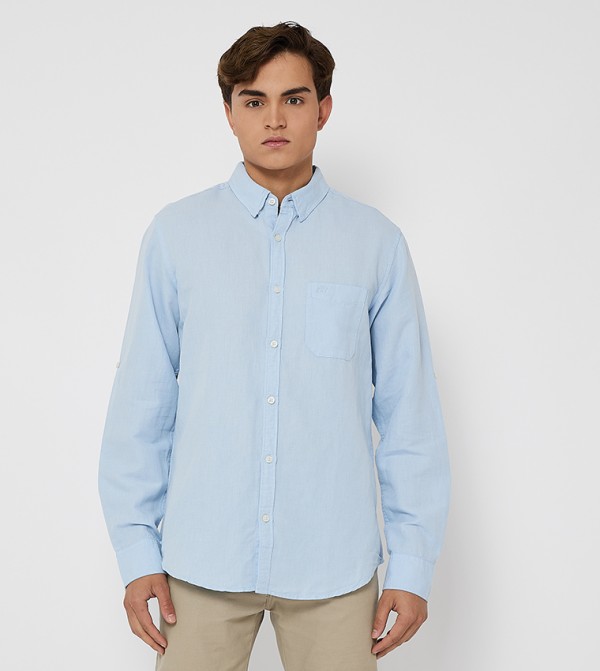 Aero Men's Woven Slim Fit Shirt