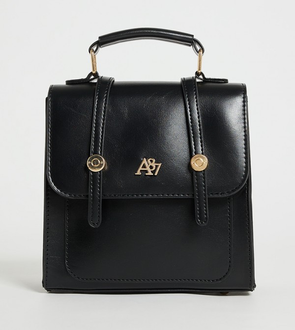 Aero Women's Logo Metal Top Handle Bag