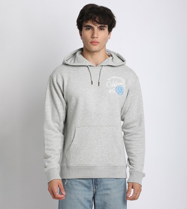 Aero Guys Logo Printed Hoodie