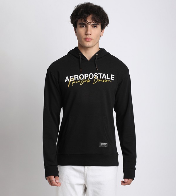 Aero Guys Logo Printed Hoodie