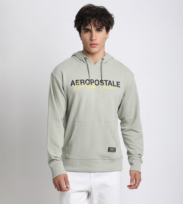 Aero Guys Logo Printed Hoodie