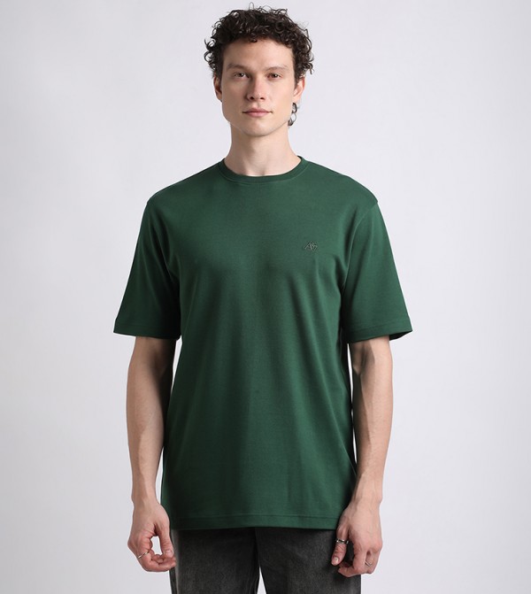 Aero Guys Logo Embroidered T-Shirt