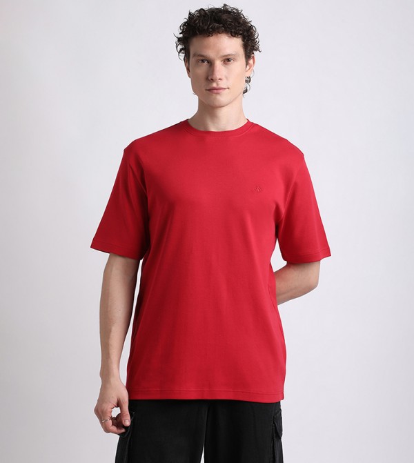 Aero Guys Logo Embroidered T-Shirt