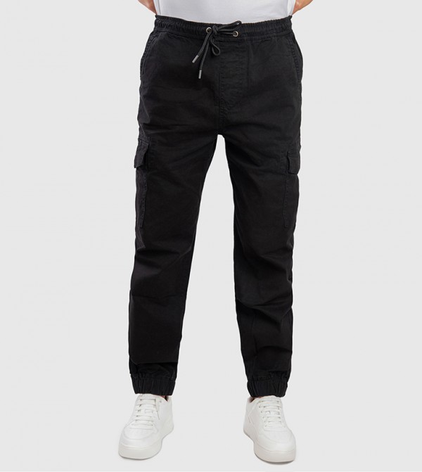 Aero Men's Drawstring Waist Cargo Pants