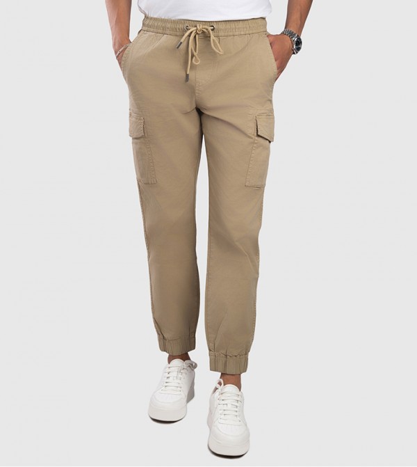 Aero Men's Drawstring Waist Cargo Pants