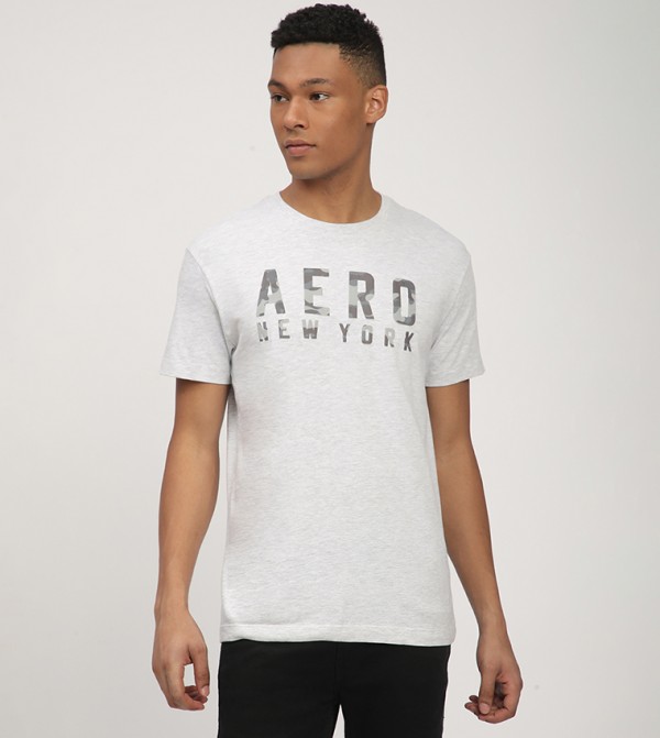 Aero Men's Logo Printed Short Sleeves T-Shirt