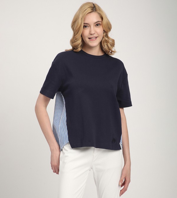 Aero Women's Striped Short Sleeves T-Shirt