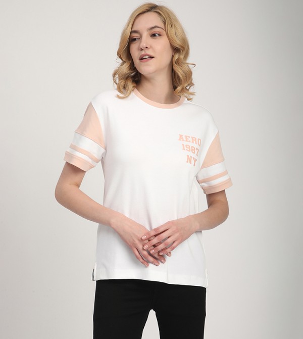 Aero Women's Logo Printed T-Shirt