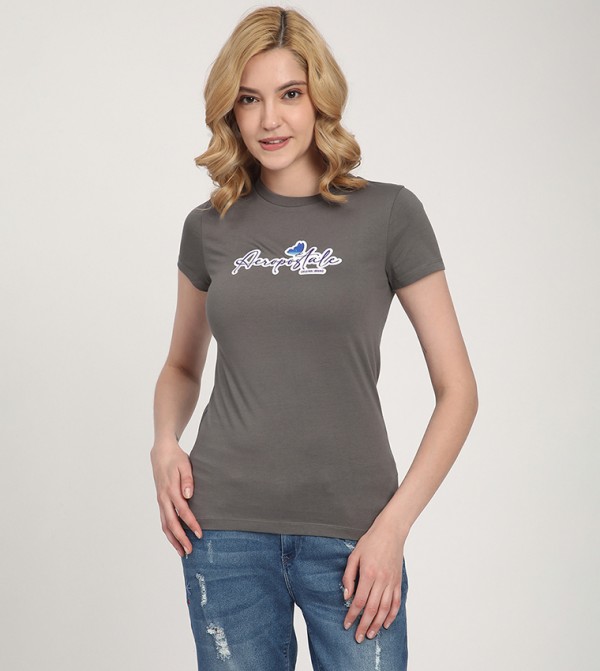 Aero Women's Logo Printed T-Shirt