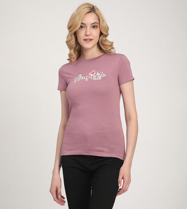 Aero Women's Logo Printed T-Shirt