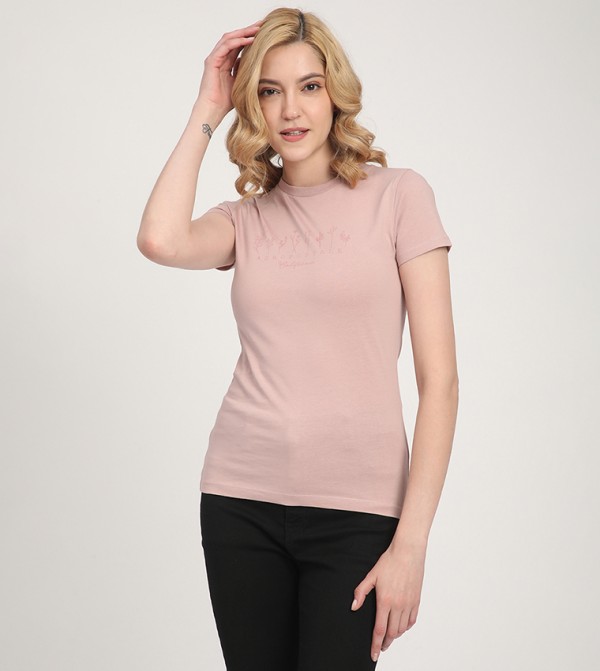 Aero Women's Logo Printed T-Shirt