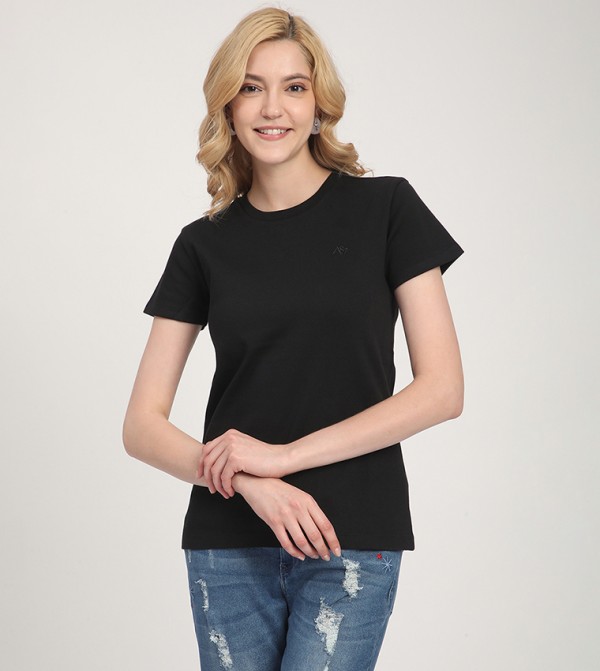 Aero Women's Logo Embroidered T-Shirt