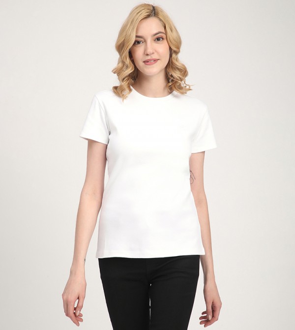 Aero Women's Logo Embroidered T-Shirt