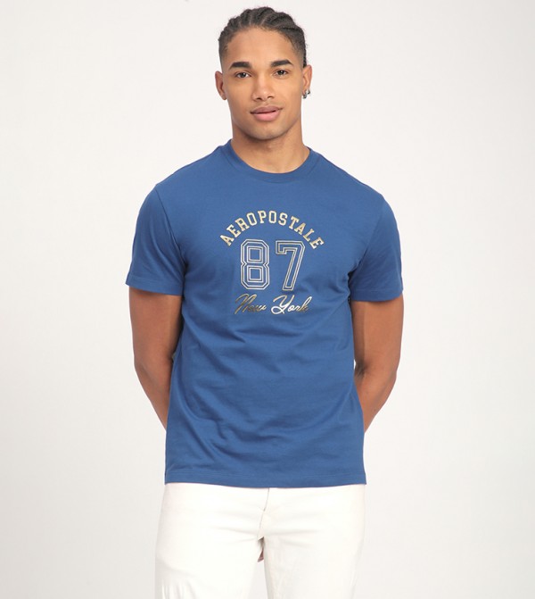 Aero Men's Logo Printed Short Sleeves T-Shirt