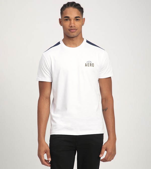 Aero Men's Logo Printed Short Sleeves T-Shirt