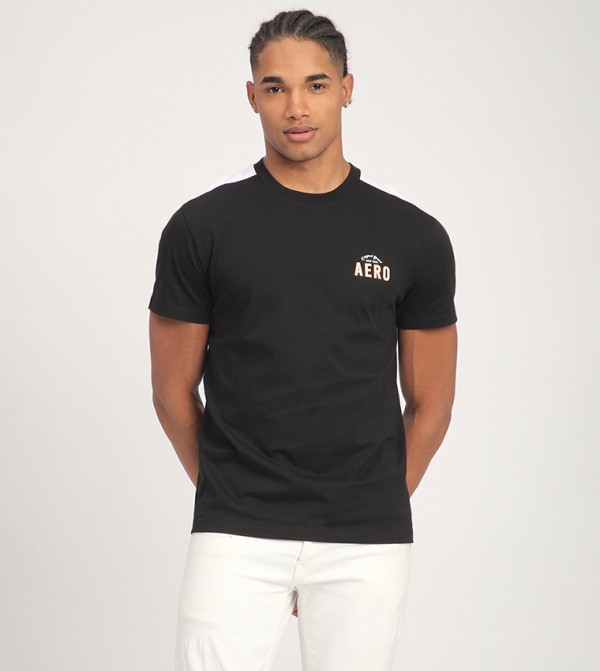 Aero Men's Logo Printed Short Sleeves T-Shirt