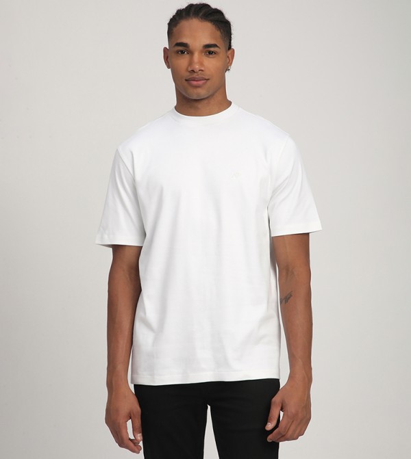 Aero Men's Logo Embroidered T-Shirt