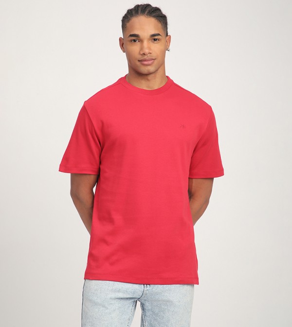 Aero Men's Logo Embroidered T-Shirt