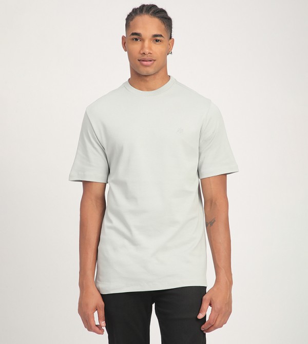 Aero Men's Logo Embroidered T-Shirt
