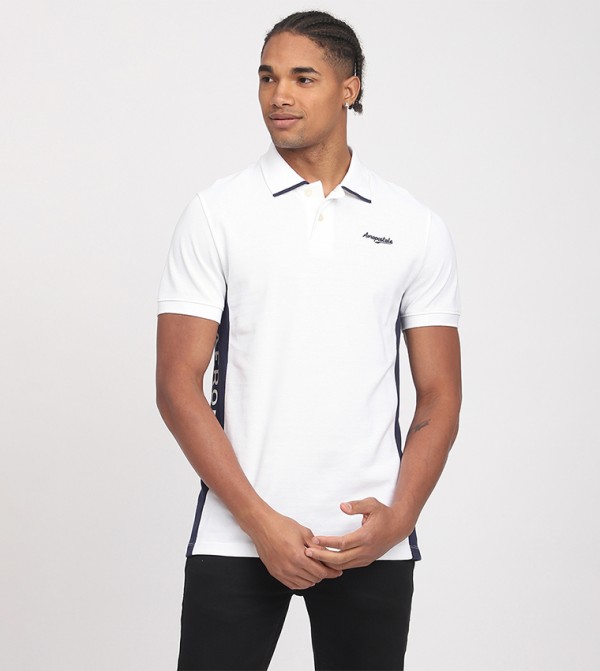 Aero Men's Logo Embroidered T-Shirt