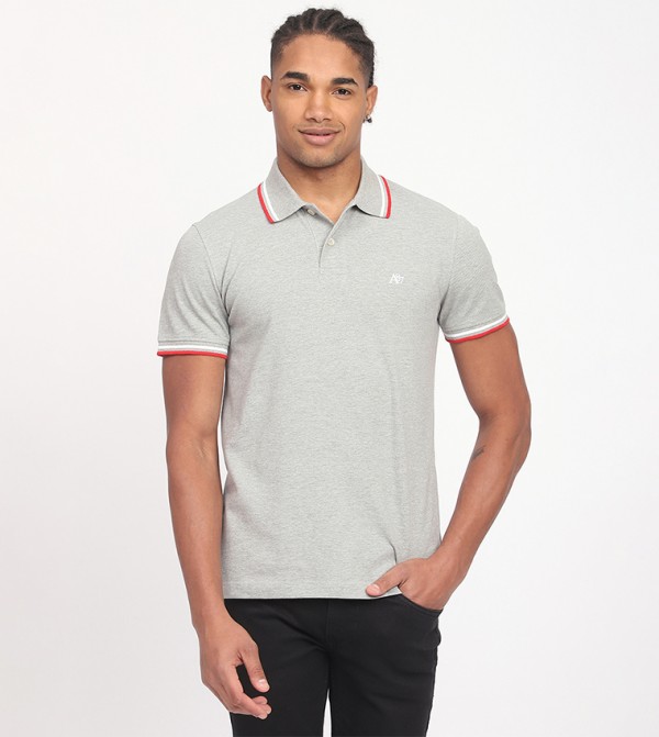 Aero Men's Contrast Trim Polo T-Shirt