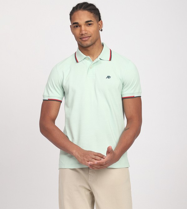 Aero Men's Contrast Trim Polo T-Shirt