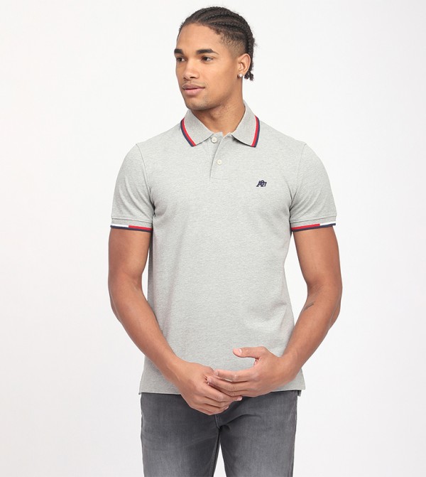 Aero Men's Contrast Trim Polo T-Shirt