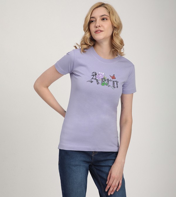 Aero Women's Logo Printed T-Shirt