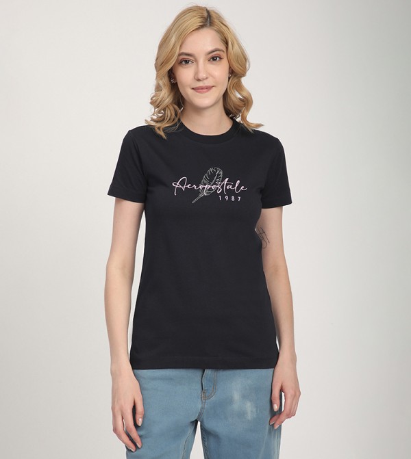 Aero Women's Logo Printed T-Shirt
