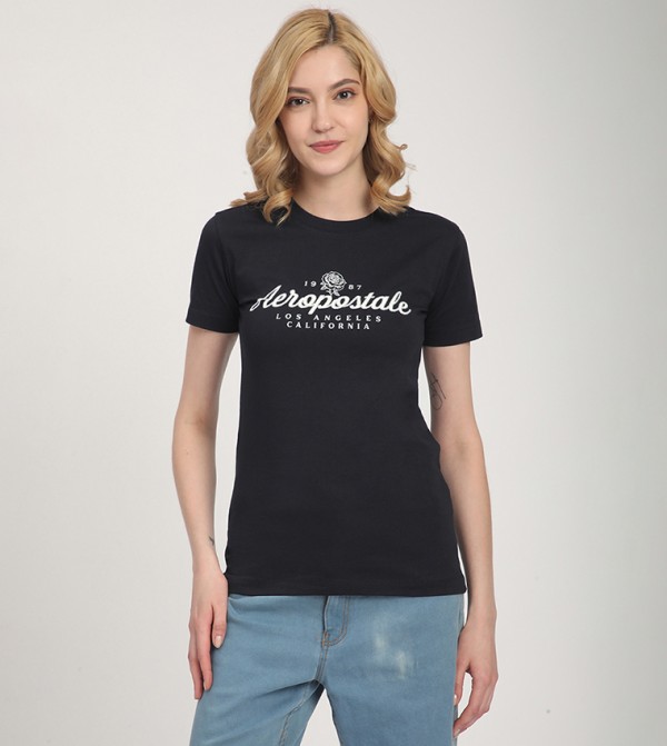 Aero Women's Logo Printed T-Shirt