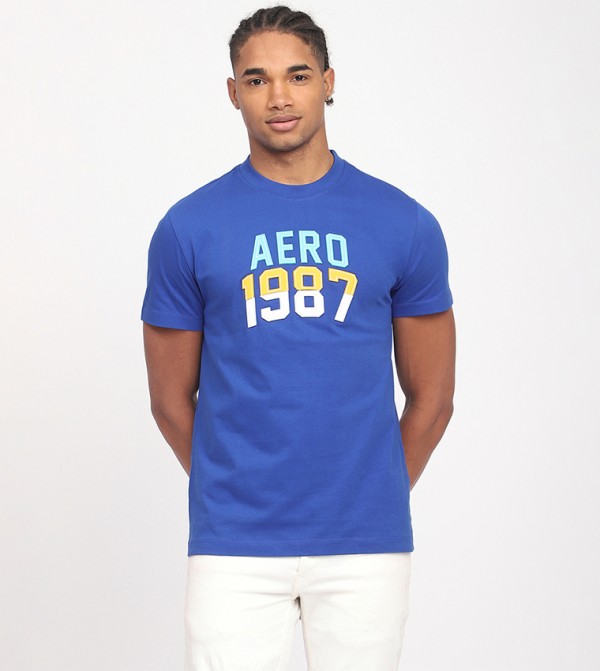 Aero Men's Logo Printed T-Shirt