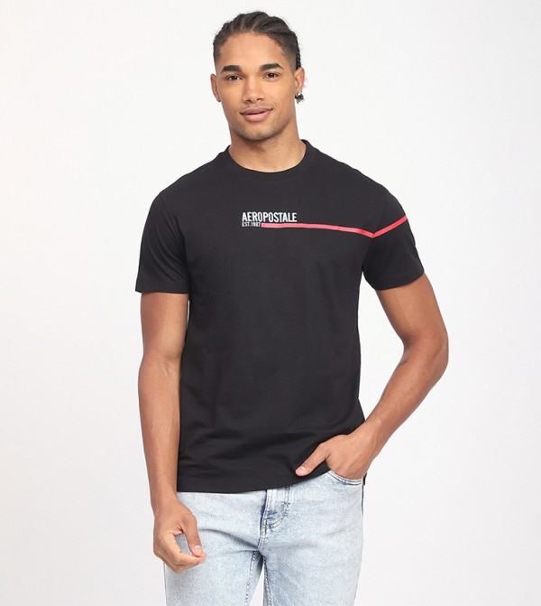 Aero Men's Logo Printed T-Shirt