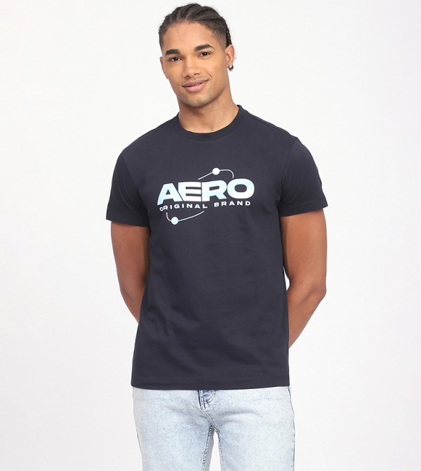 Aero Men's Logo Printed T-Shirt