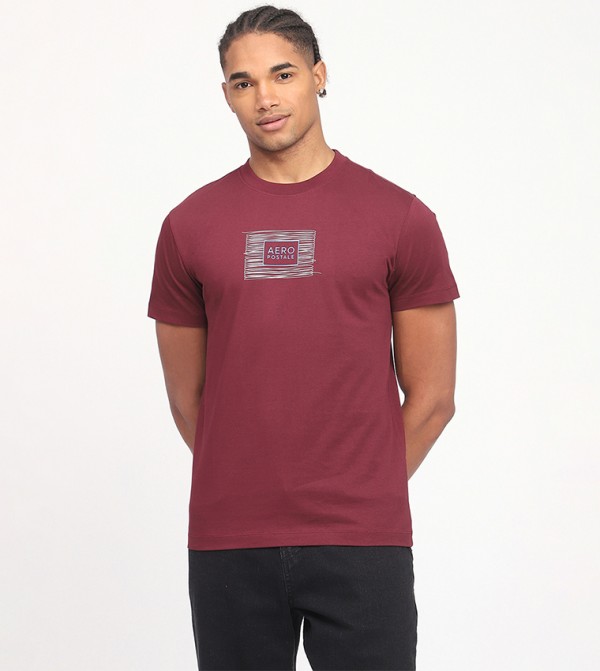 Aero Men's Graphic Printed T-Shirt
