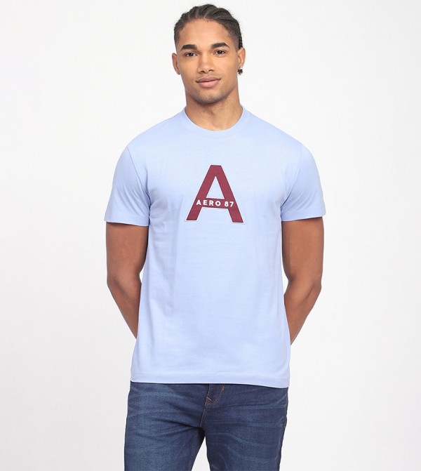 Aero Men's Monogram Printed T-Shirt