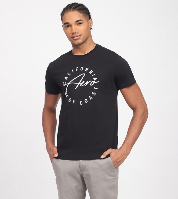 Aero Men's Monotype Printed T-Shirt