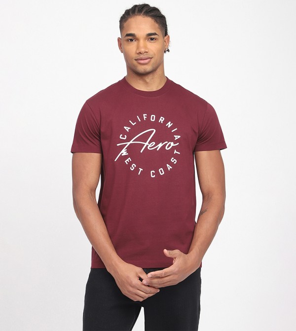 Aero Men's Monotype Printed T-Shirt