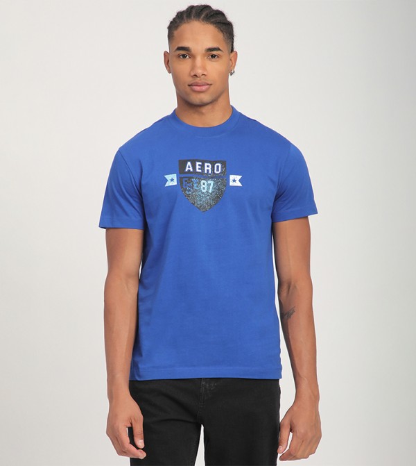 Aero Men's Logo Printed T-Shirt