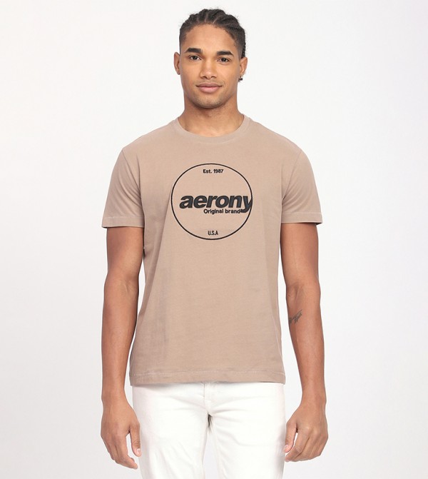 Aero Men's Monotype Embroidered T-Shirt