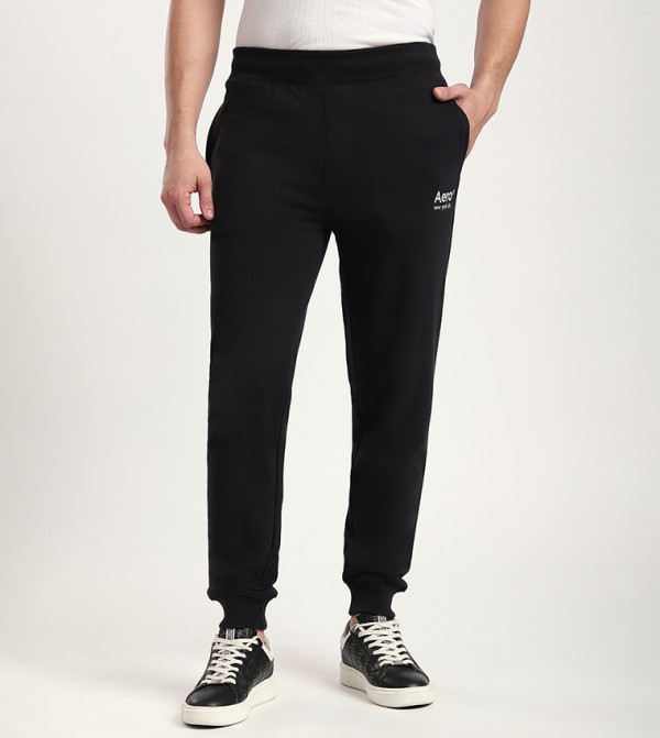 Aero Men's Logo Embroidered Sweatpants