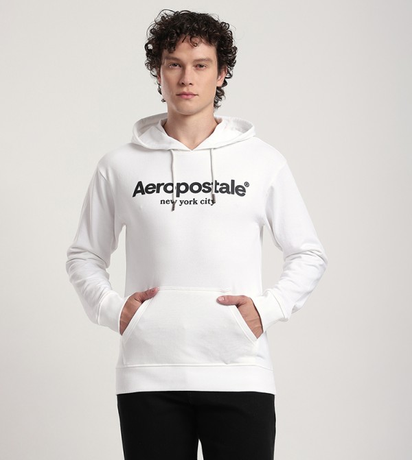 Aero Men's Logo Printed Hoodie