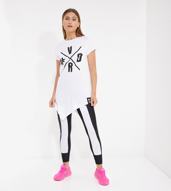 Printed Asymmetric Tunic