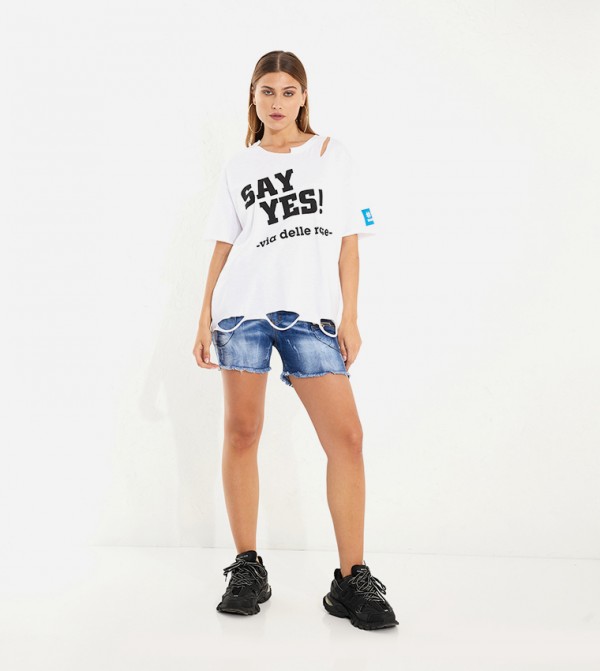 Printed Short Sleeves T-Shirt